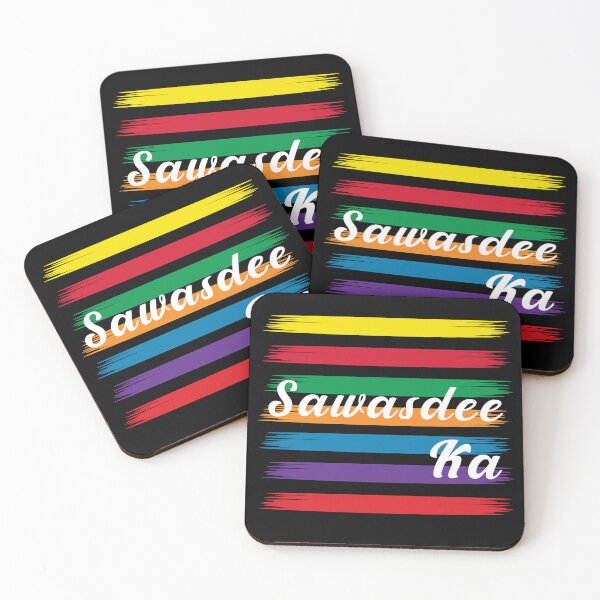 Item preview, Sawadee ka on colors of the day in thai  designed and sold by UniqueDesignHub.