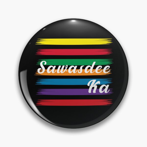 Item preview, Sawadee ka on colors of the day in thai  designed and sold by UniqueDesignHub.