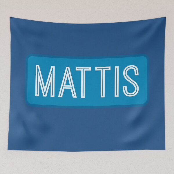 Item preview, Mattis Name designed and sold by Jeallan Designs.