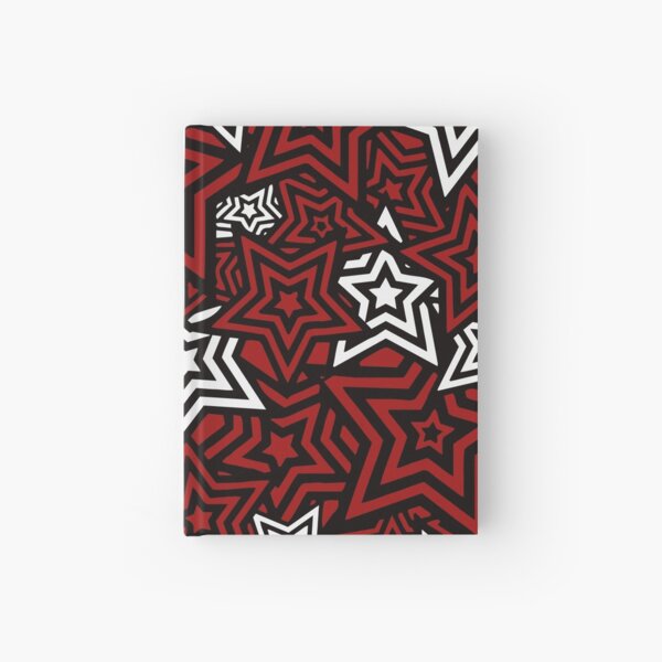 Item preview, Persona 5 Menu UI Red Stars Pattern  designed and sold by Japatonic Shop.