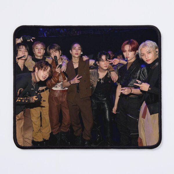 Item preview, SKZ Stray Kids ot8 poster kpop boy group bang chan lee know changbin hyunjin han felix seungmin jeongin designed and sold by Kpop-Noona.