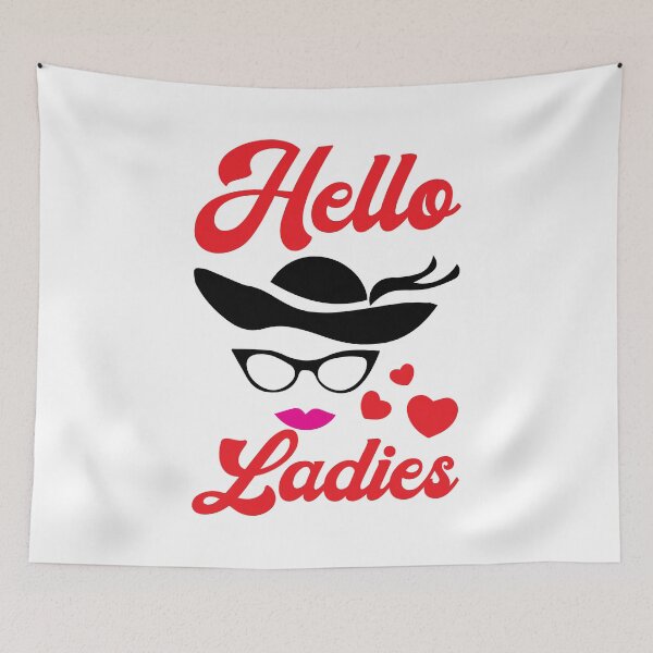 Item preview, Funny Valentine - Hello Ladies designed and sold by teedory.