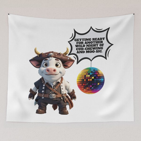 Item preview, Moo-sic to My Ears: Moo-Shine the Cow Prepares to Party! designed and sold by RvinJo8.