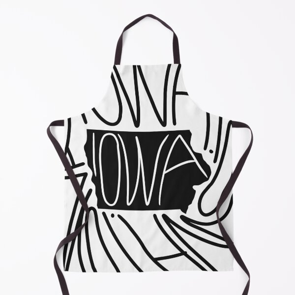 Item preview, Iowa State - IA Map and Flag - Typography USA America State Iowans designed and sold by Ranggasme.