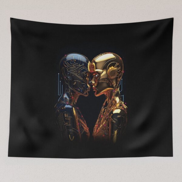 Item preview, Robotic love t-shirt 3 designed and sold by Mickeymouse2023.