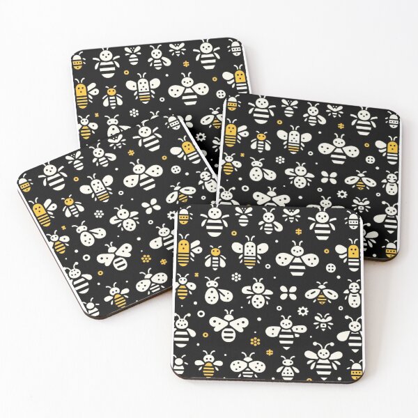 Item preview,  Bees Pattern - Nature-inspired Design for Bee Lovers designed and sold by asbno19.