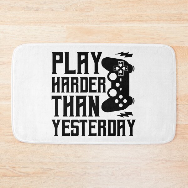 Item preview, Play Harder Than Yesterday  designed and sold by Hairball-Pets.
