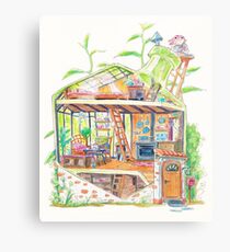 Our little World in a Bottle Canvas Print