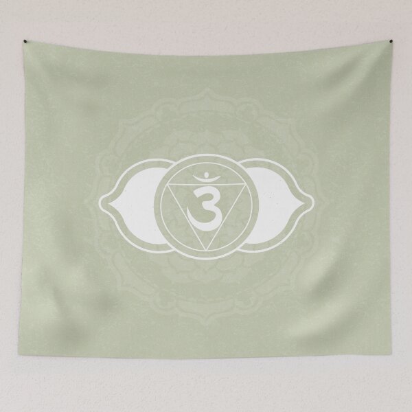 Item preview, Third Eye Chakra Mandala - Tea + Snow designed and sold by Irene Estelle.
