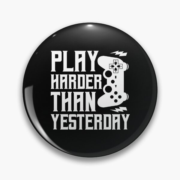 Item preview, Play Harder Than Yesterday  designed and sold by Hairball-Pets.