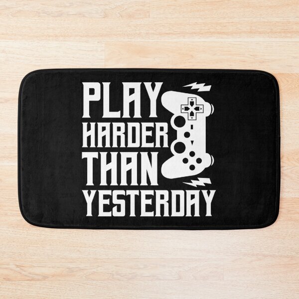 Item preview, Play Harder Than Yesterday  designed and sold by Hairball-Pets.