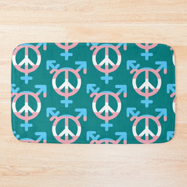 Item preview, Peace, Love, and Transgender Unity Symbol designed and sold by PrideDownUnder.