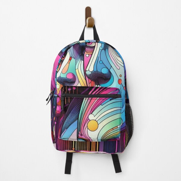 Item preview, Cybernetic Mosaic: Femme in Neon Hues designed and sold by SplashTastic.