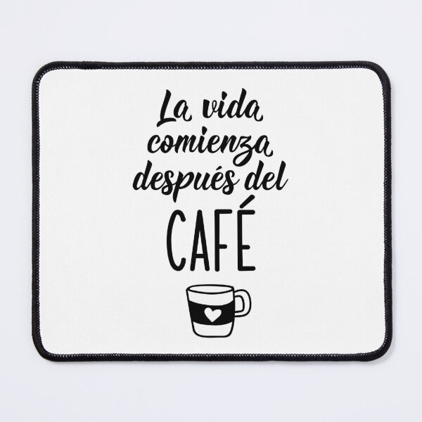 Item preview, Life begins after coffee - in Spanish. designed and sold by pidzam4e.