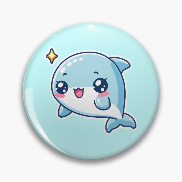Item preview, Kawaii Cute Dolphin 1 | Pets and Animals for Men and Women t-shirt designed and sold by panchiTWO.