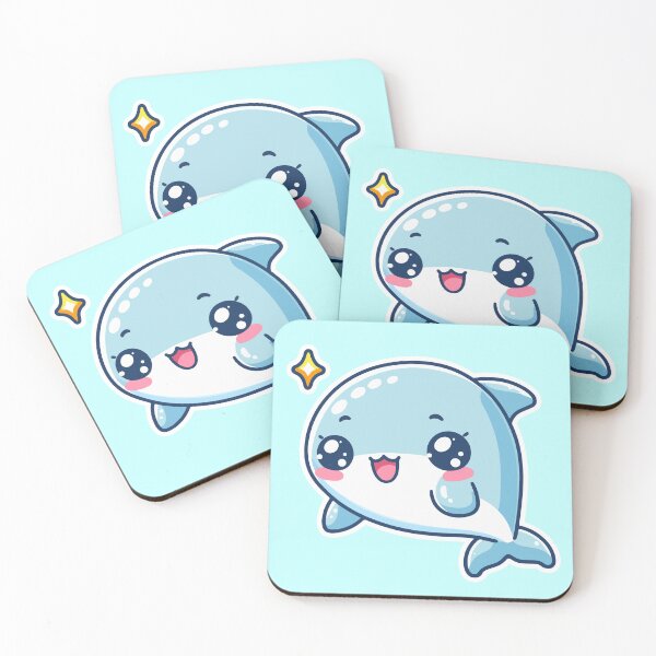 Item preview, Kawaii Cute Dolphin 1 | Pets and Animals for Men and Women t-shirt designed and sold by panchiTWO.