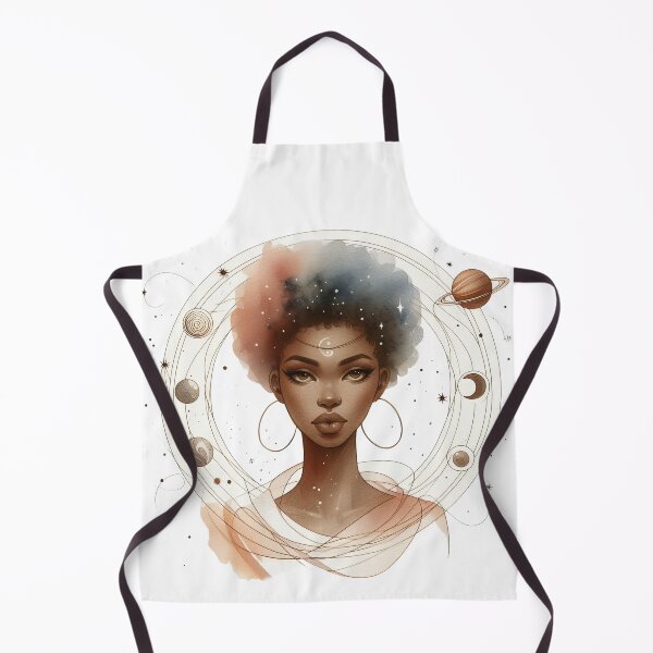 Item preview, Black woman watercolour art LVI designed and sold by My Aspian.