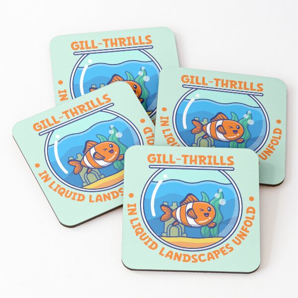 Item preview, Gill-thrills in liquid landscapes unfold designed and sold by RuggedCocoShop.