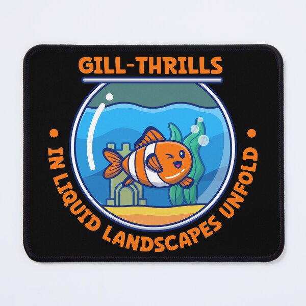 Item preview, Gill-thrills in liquid landscapes unfold designed and sold by RuggedCocoShop.