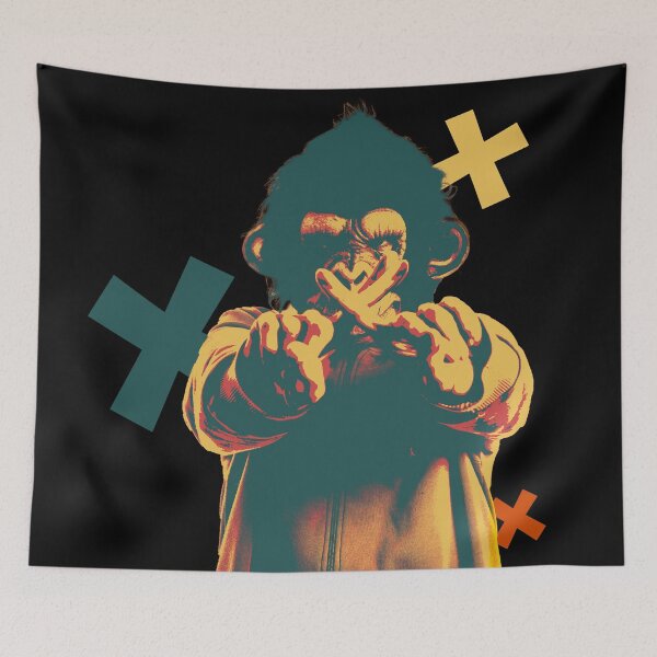 Item preview, Defiant Monkey: Angry Primate Signaling 'No' or 'Stop designed and sold by Rott515.