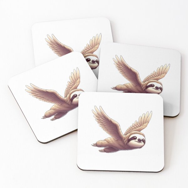 Item preview, Sloth Soars: Fly High with Leisurely Charm! designed and sold by Ayman Toumarti.