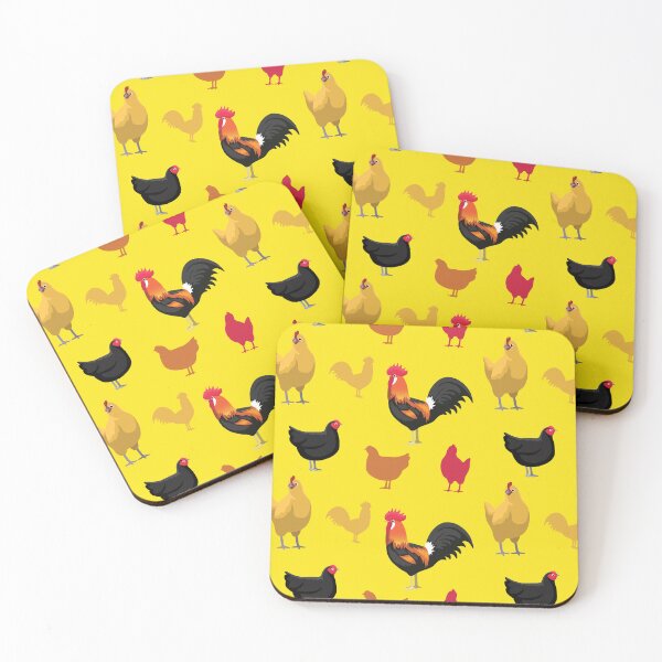 Item preview, Chicken Rooster Hen Australorp Cartoon designed and sold by SUPERHERON.