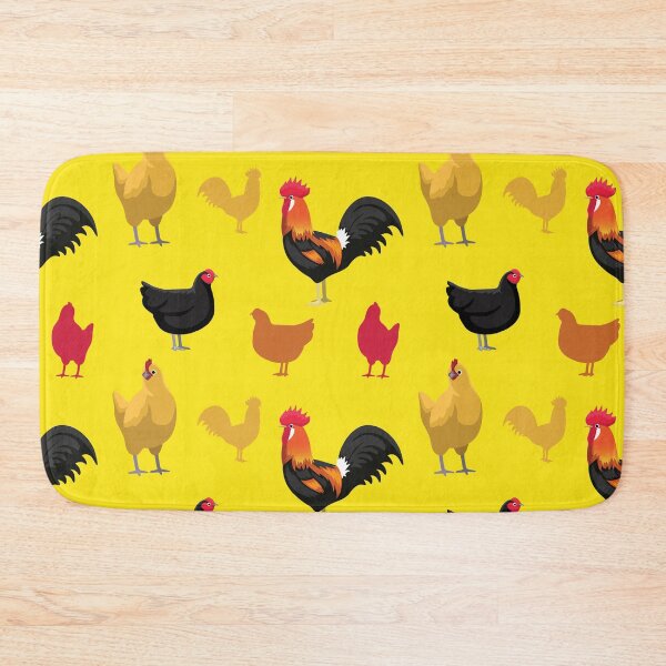 Item preview, Chicken Rooster Hen Australorp Cartoon designed and sold by SUPERHERON.