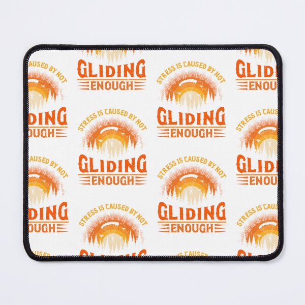 Item preview, Funny Stress Is Caused By Not Gliding Enough Gliders Vintage designed and sold by roboartpixel.
