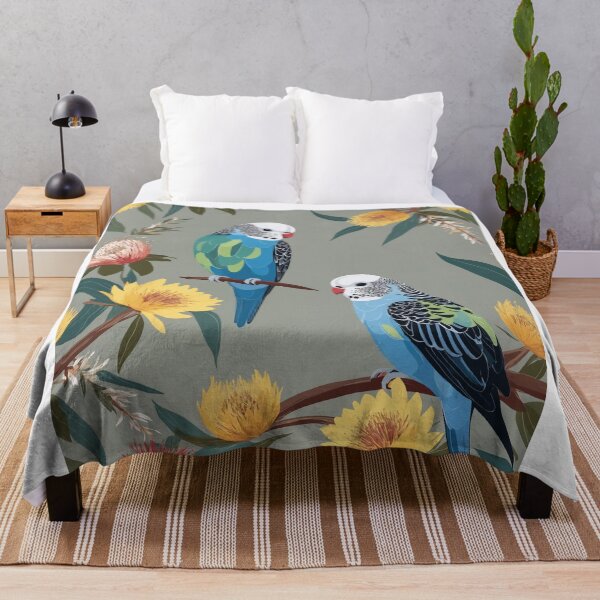 Item preview, Australian Budgie Pair designed and sold by PixelWilderness.