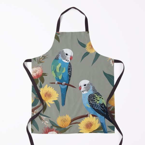 Item preview, Australian Budgie Pair designed and sold by PixelWilderness.