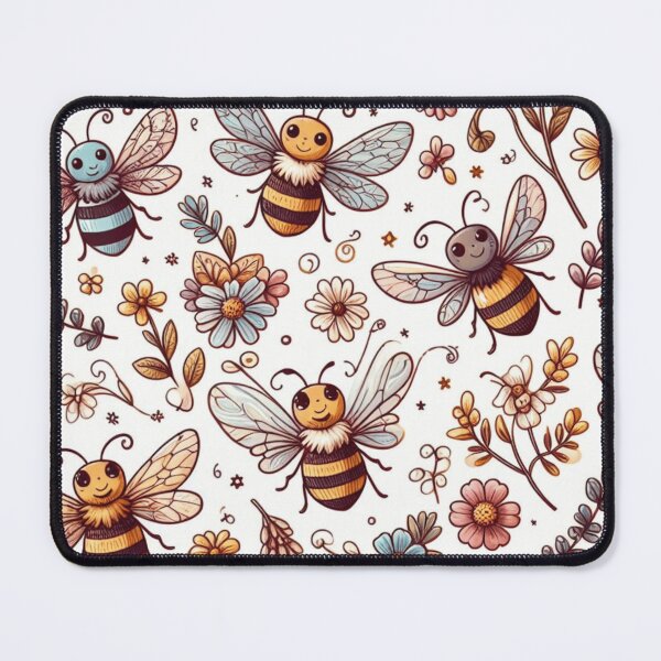 Item preview,  Bees Pattern - Nature-inspired Design for Bee Lovers designed and sold by asbno19.