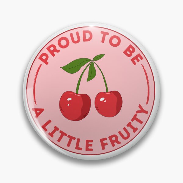 Item preview, Proud to Be a Little Fruity - Vintage Pride LGBTQ Sticker designed and sold by tinytofu.
