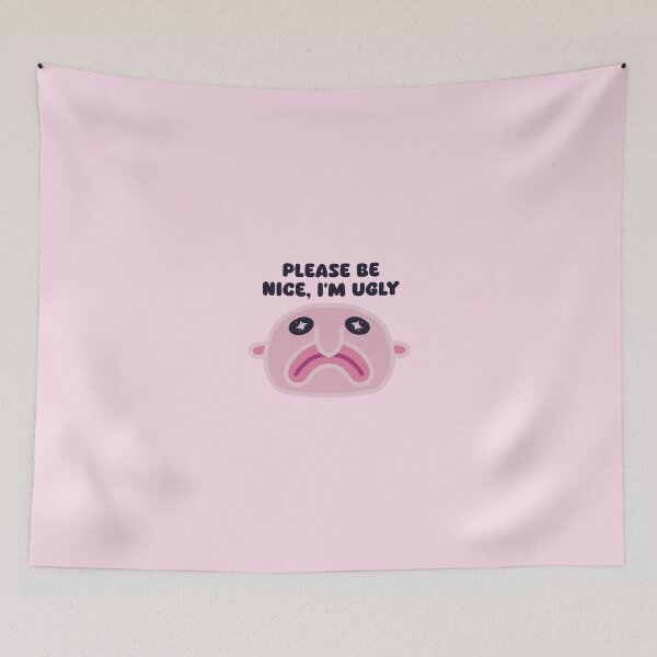 Item preview, Be Nice I Am Ugly Blobfish  designed and sold by lumidumi.