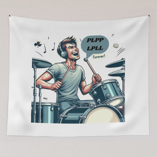 Item preview, drums lover designed and sold by byRobertsoN.