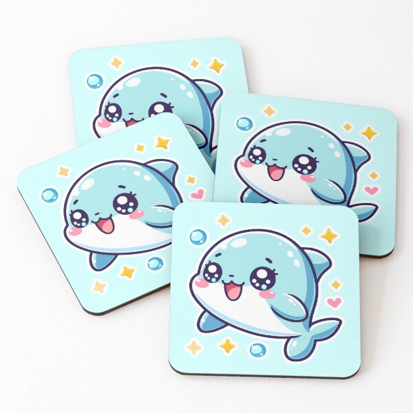 Item preview, Kawaii Cute Dolphin 3 | Pets and Animals for Men and Women t-shirt designed and sold by panchiTWO.