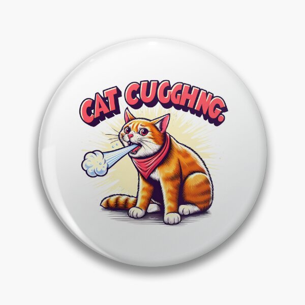 Item preview, Cat Coughng, Cuh At, Cat Lover designed and sold by CosmoLush.