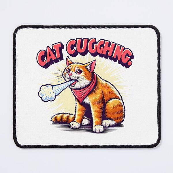 Item preview, Cat Coughng, Cuh At, Cat Lover designed and sold by CosmoLush.