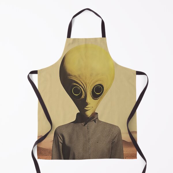 Item preview, Funny Alien Portrait Inspired by All Things Science Fiction designed and sold by HappyNouveau.