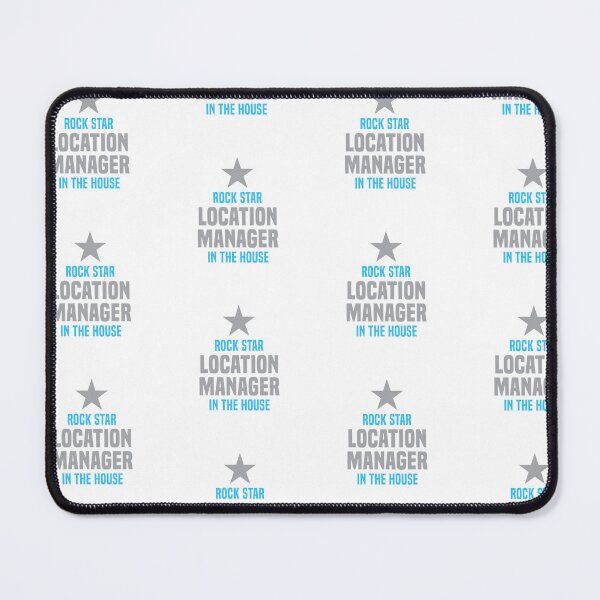 Aperçu de l'œuvre Rock Star Location Manager dans la maison créée et vendue par NermilioDesigns.