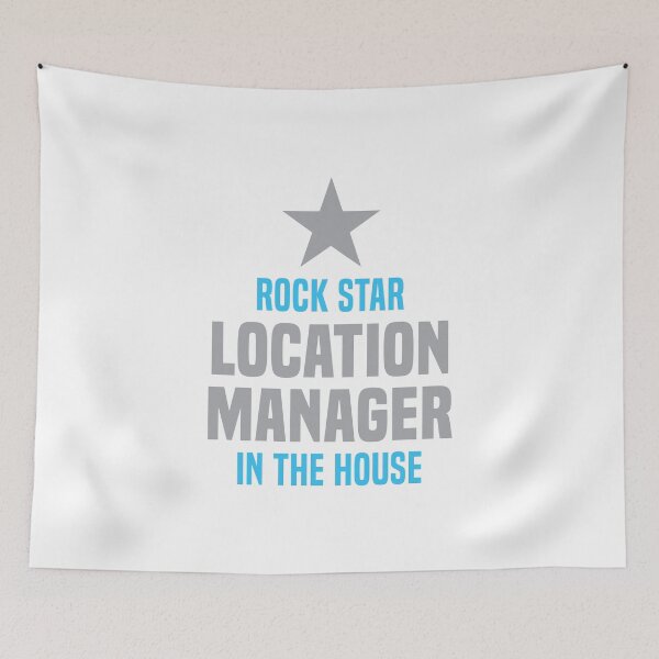 Aperçu de l'œuvre Rock Star Location Manager dans la maison créée et vendue par NermilioDesigns.