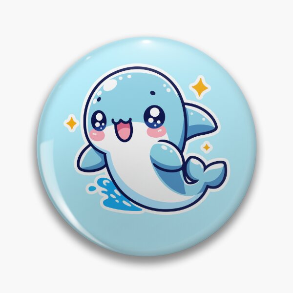 Item preview, Kawaii Cute Dolphin 4 | Pets and Animals for Men and Women t-shirt designed and sold by panchiTWO.