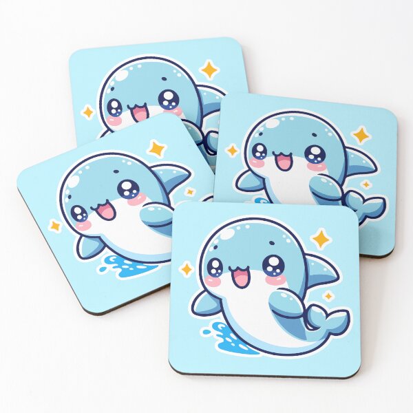 Item preview, Kawaii Cute Dolphin 4 | Pets and Animals for Men and Women t-shirt designed and sold by panchiTWO.