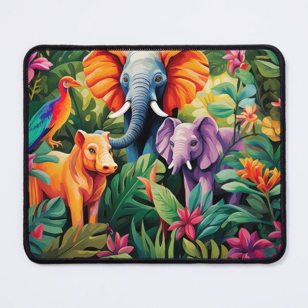 Item preview, Enchanting Wildlife Wonderland: Handcrafted Jungle Magic designed and sold by Shlomo Bracha.