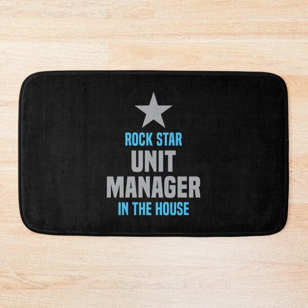 Item preview, Rock Star Unit Manager in the House designed and sold by NermilioDesigns.