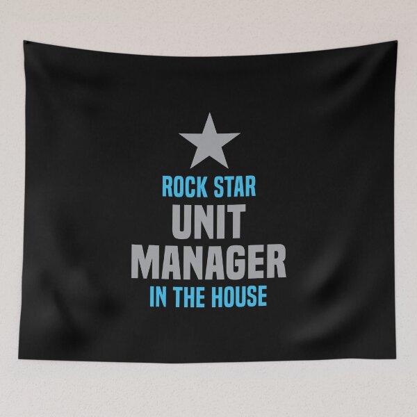 Item preview, Rock Star Unit Manager in the House designed and sold by NermilioDesigns.