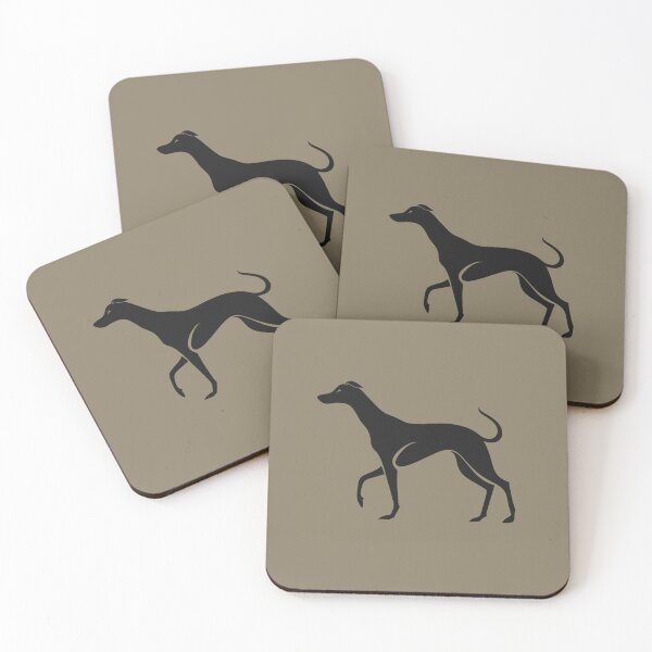Item preview, Minimalistic Full Body Greyhound Elegant designed and sold by Sleek Sketch Studio.