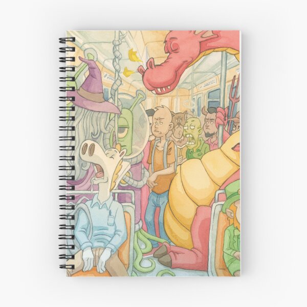 Item preview, Monsters in the metro  designed and sold by helbe-artist.