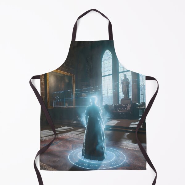 Item preview, Tech Enigma in Medieval Ambiance designed and sold by AI-Only Creations.