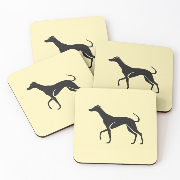 Item preview, Minimalistic Full Body Greyhound Elegant designed and sold by Sleek Sketch Studio.