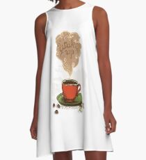 Wake Up T-Shirt A-Line Dress